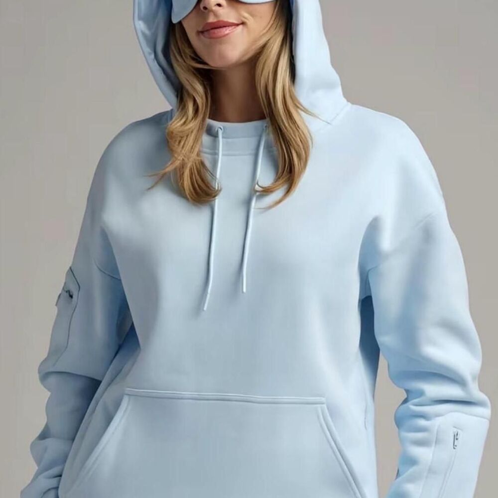 Comfrt Women's Blue Hoodie